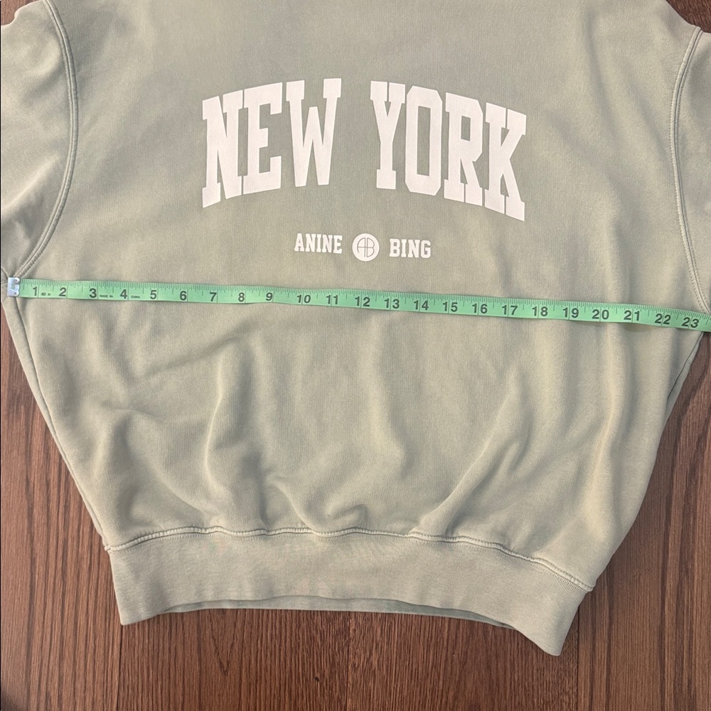 Anine Bing New York Sweatshirt XS - Picture 9 of 13